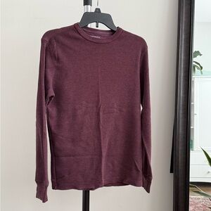 Maroon Long Sleeve Shirt